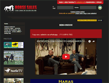 Tablet Screenshot of horsesales.com.br